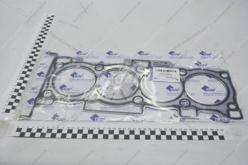 Прокладка ГБЦ металл (22311-25012) KAP KAP (KoreaAutoParts) KM0400105MT (фото 1)