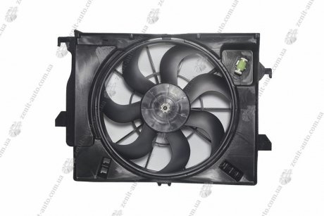 Дифузор радіатора охолодження двигуна Solaris(11-)/Rio(11-) (25380-1R050) KAP (KoreaAutoParts) KM0500291 (фото 1)