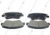 Колодки гальмівні передні (58101-1RA00) Hyundai i20, Accent, Elantra/Kia Rio (11-) KAP (KoreaAutoParts) KM0703196 (фото 2)