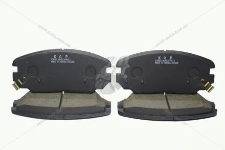 Колодки тормозные перед Hyundai Elantra (00-06), Matrix (01-10) E9 (58101-2DA40) KAP KAP (KoreaAutoParts) KM0703222E9