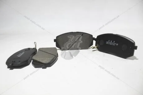 Колодки гальмівні перед (58101-2SA51) IX-35, Tucson (13-)/Kia Sportage (10-) KAP KAP (KoreaAutoParts) KM0703242