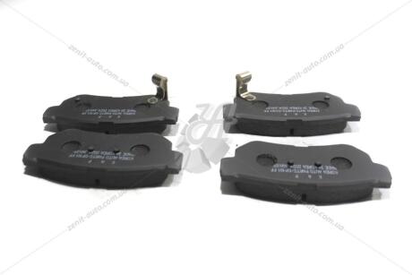 Колодки тормозные задние дисковые (58302-1CA00) Hyundai Accent/Kia Rio (05-) KAP KAP (KoreaAutoParts) 'KM0703385