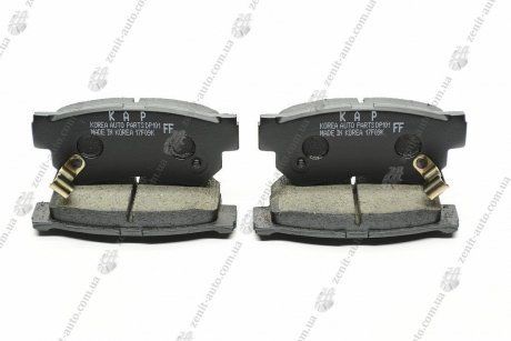 Колодки тормозные (58302-1FA50) Kia Sportage (04-) зад KAP KAP (KoreaAutoParts) KM0703388