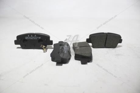 Колодки тормозные диск зад Sonata (07-) KAP KAP (KoreaAutoParts) KM0703456