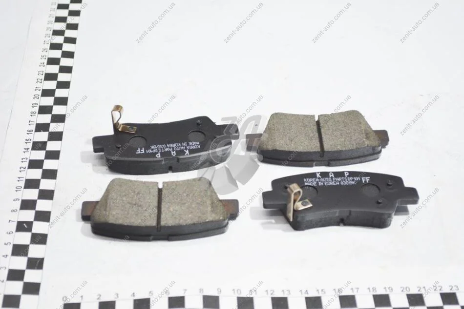 Колодки тормозные зад 58302-3XA30 Hyundai Elantra (11-) KAP KAP (KoreaAutoParts) KM0703466 (фото 1)
