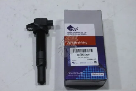 Котушка запалювання Hyundai Grandeur, Santa Fe (05-)/Kia Optima, Magentis (05-) 2.7i (KM0901495) KAP KAP (KoreaAutoParts) 'KM0901495