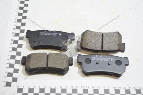 Колодки гальмівні зад (4841308051) Actyon (05-), Kyron (06-), Rexton (04-) KAP KAP (KoreaAutoParts) KS0700056