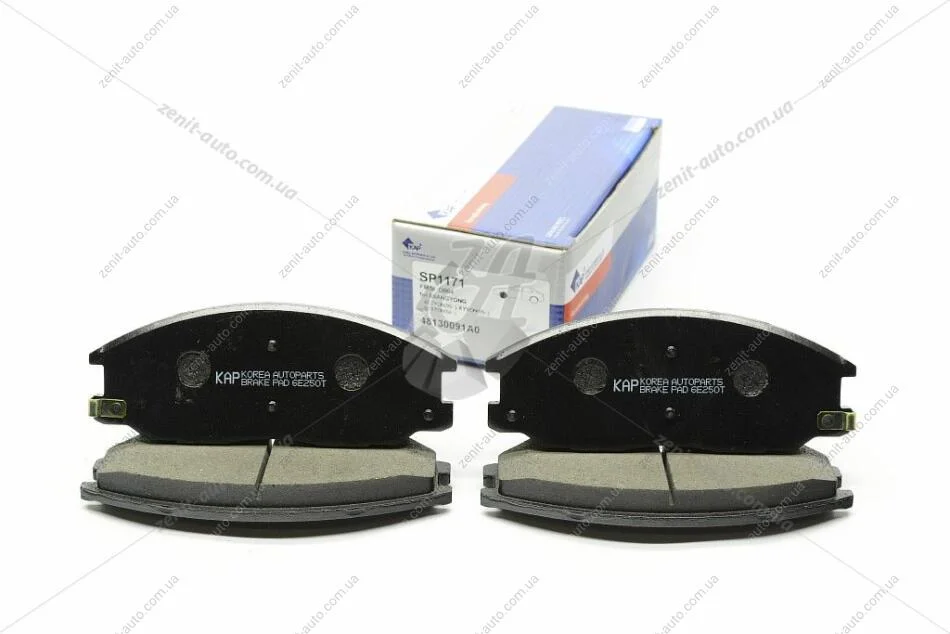 Колодки тормозные Actyon (06-), Kyron (05-) диск перед E9 (48130091A0) KAP KAP (KoreaAutoParts) KS0700132E9 (фото 1)