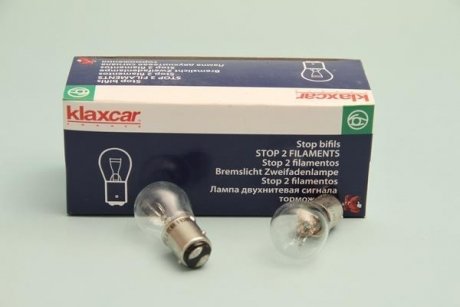 Лампа розжарювання P21/5W 12V KLAXCAR FRANCE 86280Z (фото 1)