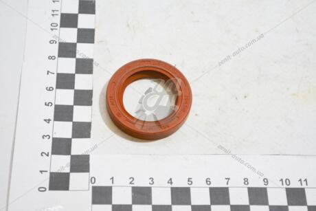 Сальник 1102/Сенс коленвала перед (30х45х8 прав.) малый (FPM) красный (обрезин) Кременчугрезинотехника 'KRT132Ф