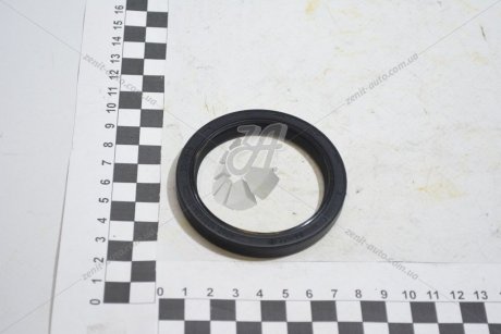 Сальник 406 коленвала перед (55х70х8) (ACM) черный (обрезин) Кременчугрезинотехника KRT-222 (фото 1)