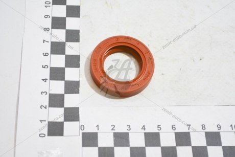 Сальник Нексия 1,5 8кл с/о коленвала перед (26х42х8) (FPM) красный Кременчугрезинотехника KRT-632 (фото 1)