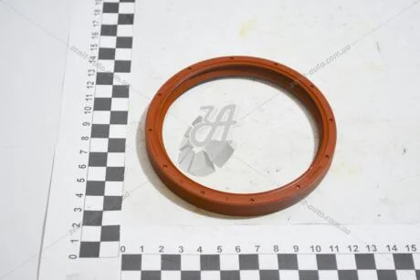 Сальник Лачетти 1,8-2,0 коленвала зад (90х104х11) (FPM) красный КременчугРезиноТехника Кременчугрезинотехника KRT-633
