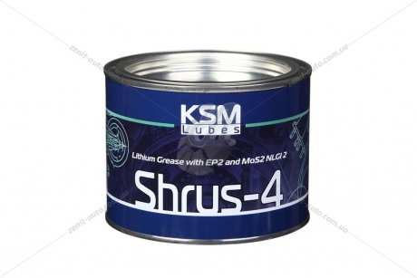 Смазка ШРУС-4, 400г (метал. банка) KSM KSM-SHRUS4-0.4KG-MET