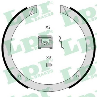 Колодки стоянкового гальма Ford Edge (06-)/ Mazda CX-7 (06-12), CX-9 (07-)/ Ssangyong Kyron (05-), Actyon (I,II) LPR '01098