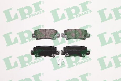 Колодки гальмівні дискові задні Toyota Corolla (01-07) LPR '05P1068