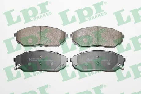 Колодки гальмівні дискові передні Kia Sorento I (05P1207) LPR '05P1207