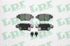 Колодки гальмівні дискові задні (+ болти) Opel Astra (F,G), Zafira A, Corsa C LPR '05P1227 (фото 1)