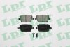 Колодки гальмівні дискові задні (+ болти) Ford Kuga I, Mondeo IV/ Land Rover Freelander 2/ Volvo XC70 II LPR '05P1272 (фото 1)