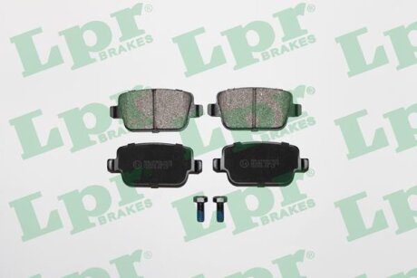 Колодки гальмівні дискові задні (+ болти) Ford Kuga I, Mondeo IV/ Land Rover Freelander 2/ Volvo XC70 II LPR '05P1272