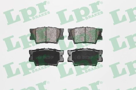 Колодки гальмівні дискові задні Toyota Camry (V4,V5,V7), Rav 4 (III,IV) LPR '05P1281