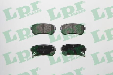 Колодки гальмівні дискові задні Hyundai Accent III, i30 (07-11), Tucson (09-15)/ Kia Ceed (06-12), Sportage (II,III) LPR '05P1344