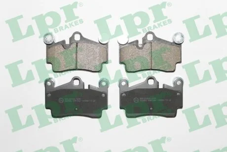 Колодки гальмівні дискові задні Audi Q7 (06-)/ VW Touareg (02-) (05P1362) LPR '05P1362