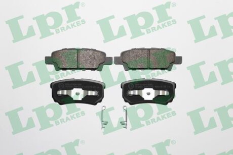 Колодки гальмівні дискові задні Jeep Compass (06-)/ Mitsubishi Lancer (IX,X), Outlander (I,II) LPR '05P1373