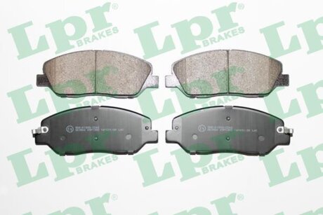 Колодки гальмівні дискові передні Hyundai Santa Fe (II,III)/ Kia Sorento II/ Ssangyong Actyon II, Korando (10-) LPR '05P1382