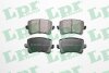 Колодки гальмівні дискові задні Audi Q3 (11-18)/ VW CC B7, Passat (B6,B7), Tiguan (07-) LPR '05P1390 (фото 1)