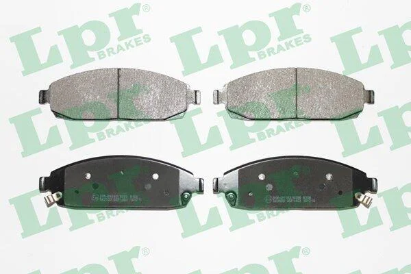 Колодки гальмівні дискові передні Jeep Grand Cherokee (II,III) (05P1403) LPR '05P1403 (фото 1)