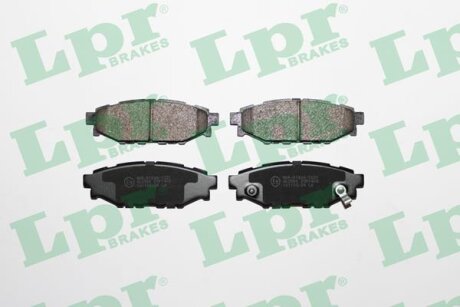 Колодки гальмівні дискові задні Subaru Forester (07-), Legacy (IV,V), Outback (03-) LPR '05P1408