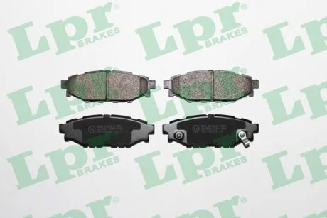 Колодки гальмівні дискові задні Subaru Forester (07-), Legacy (IV,V), Outback (03-) LPR '05P1408