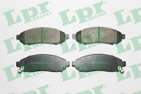 Колодки гальмівні дискові передні Nissan Navara (05-), Pathfinder III LPR '05P1495