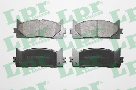 Колодки гальмівні дискові передні Toyota Camry (V3,V4,V5) LPR '05P1593