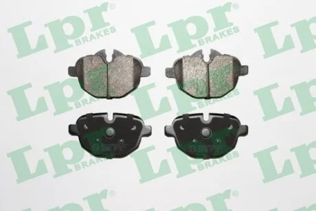 Колодки гальмівні дискові задні BMW 5 (F10,G30), X3 (F25,G01) (05P1618) LPR '05P1618