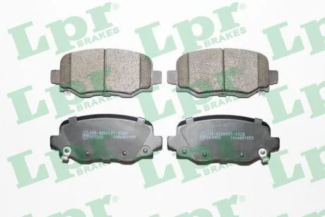 Колодки гальмівні дискові задні Jeep Cherokee (13-) (05P1955) LPR '05P1955
