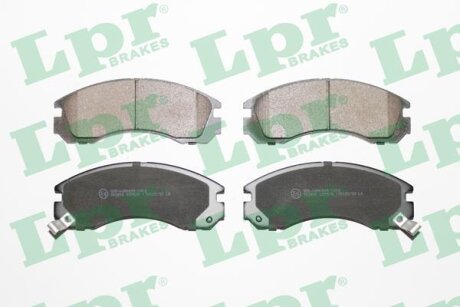 Колодки гальмівні дискові передні Mitsubishi Galant VIII, L200 (96-), Lancer (07-), Outlander (I,II,III) LPR '05P578