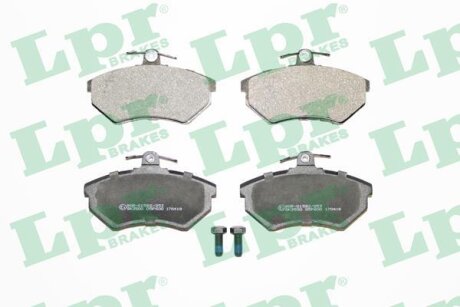 Колодки гальмівні дискові передні (+ болти) VW Caddy II, Golf IV LPR '05P600
