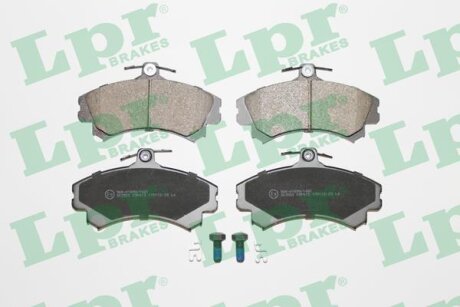 Колодки гальмівні дискові передні (+ болти) Mitsubishi Colt VI, Space Star (98-04) LPR '05P615