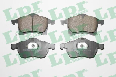 Колодки гальмівні дискові передні Opel Astra G, Zafira A LPR '05P690