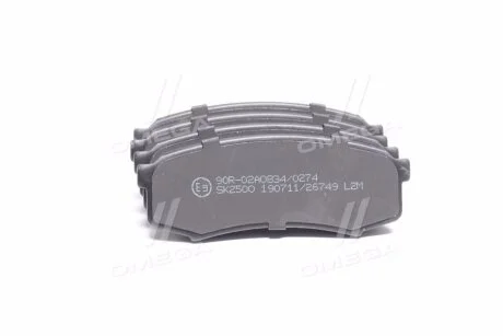 Колодки гальмівні дискові задні Mitsubishi Pajero IV/ Toyota Land Cruiser Prado (J12,J15) (05P749) LPR '05P749
