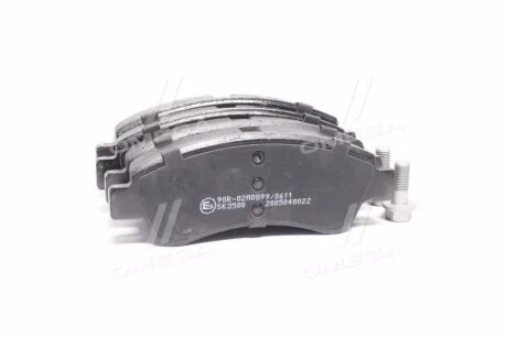 Колодки гальмівні дискові передні Citroen C3 (I,II,III)/ Peugeot 207, 208, 307 (05P802) LPR '05P802