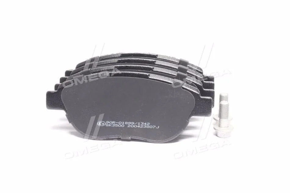 Колодки гальмівні дискові передні (+ болти) Fiat Doblo (05-)/ Peugeot 207, 307 (05P807) LPR '05P807 (фото 1)
