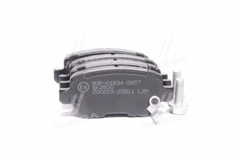 Колодки гальмівні дискові задні (+ болти) Opel Astra (G,H), Combo (05-), Corsa C, Zafira (A,B) LPR '05P811