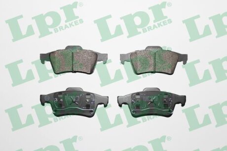 Колодки гальмівні дискові задні Nissan Primera (02-)/ Opel Vectra C/ Renault Megane II LPR '05P815