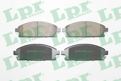 Колодки гальмівні дискові передні Nissan Pathfinder II, X-Trail I (05P846) LPR '05P846
