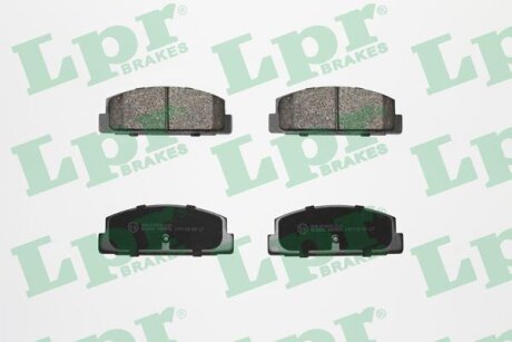 Колодки гальмівні дискові задні Mazda 6 (02-07, 07-13) LPR '05P876