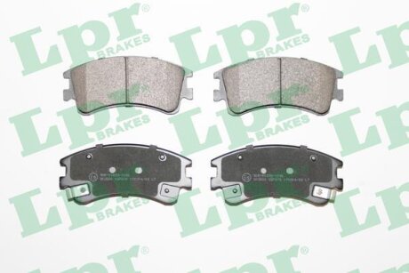 Колодки гальмівні дискові передні Mazda 6 (02-07) LPR '05P878