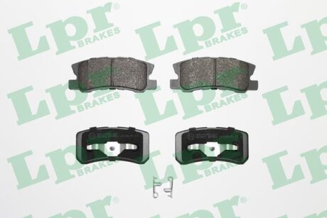 Колодки гальмівні дискові задні Jeep Compass (10-)/ Mitsubishi Outlander (II,III), Pajero (III,IV) LPR '05P954